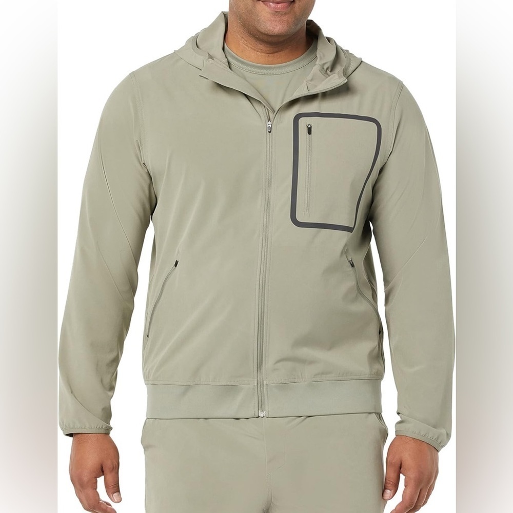 0300 - AMAZON Men’s X-SMALL Stretch Moisture Wicking Active Jacket